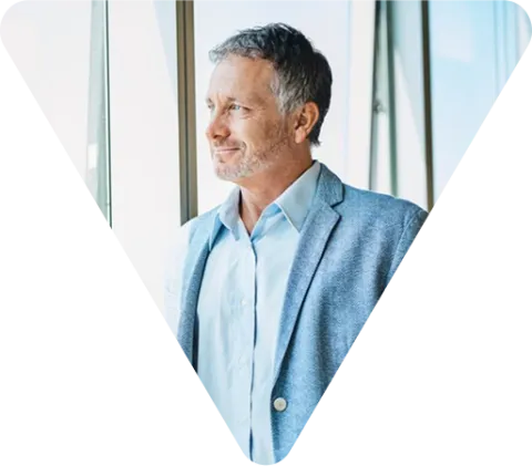 Image of a man in office