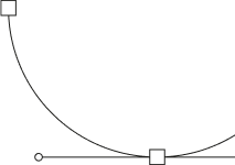 Arc decorative element